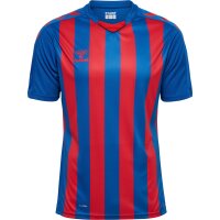 hummel Core XK Striped Trikot kurzarm Herren - true blue/true red
