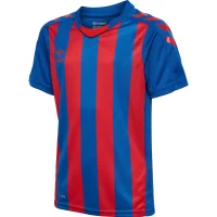 hummel Core XK Striped Trikot Kinder - true blue/true red