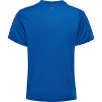hummel Core XK Striped Trikot Kinder - true blue/true red