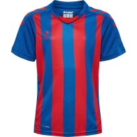 hummel Core XK Striped Trikot Kinder - true blue/true red