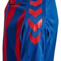 hummel Core XK Striped Trikot Kinder - true blue/true red