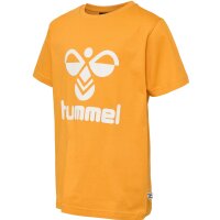 hummel Hmltres T-Shirt S/S - Kinder - butterscotch