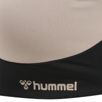 hummel Hmlmt Riga Sports Bra Damen - black/chateau grey