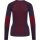 hummel Hmlmt Aly Seamless T-Shirt L/S Damen - insignia blue/cabernet melange