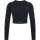 hummel Hmlmt Pi Seamless Crop T-Shirt L/S Damen - black