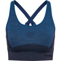 hummel Hmlclea Seamless Sports Top Damen - insignia blue...