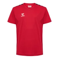 hummel Hmlauthentic Pl Trikot S/S Kinder - true red