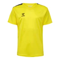 hummel Authentic PL Trikot Kurzarm Kinder - blazing yellow