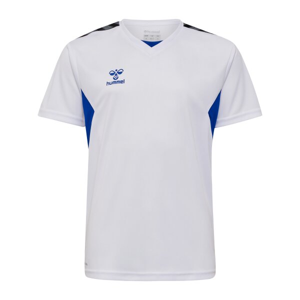 hummel Authentic PL Trikot Kurzarm Kinder - white/true blue
