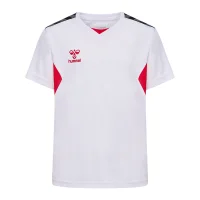 hummel Hmlauthentic Pl Trikot S/S Kinder - white/true red