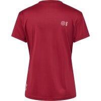 hummel Hmlcourt T-Shirt S/S Damen - rhubarb