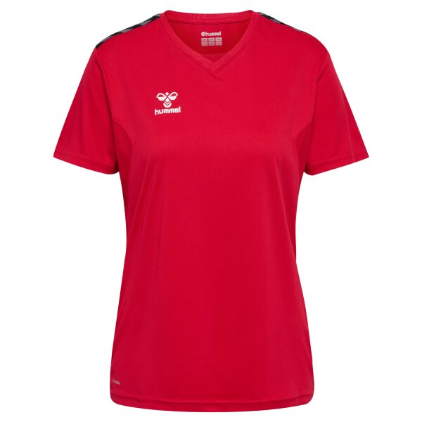 hummel Authentic PL Trikot Kurzarm Damen - true red