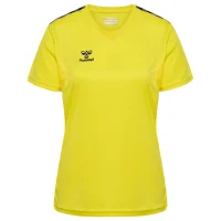 hummel Authentic PL Trikot Kurzarm Damen - blazing yellow