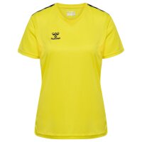 hummel Authentic PL Trikot Kurzarm Damen - blazing yellow