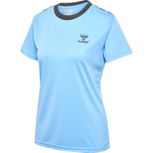 hummel Hmlstaltic Poly Trikot S/S - Damen - baltic sea