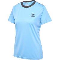 hummel Hmlstaltic Poly Trikot S/S - Damen - baltic sea
