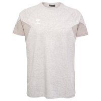hummel Hmltravel T-Shirt S/S Herren - light grey melange