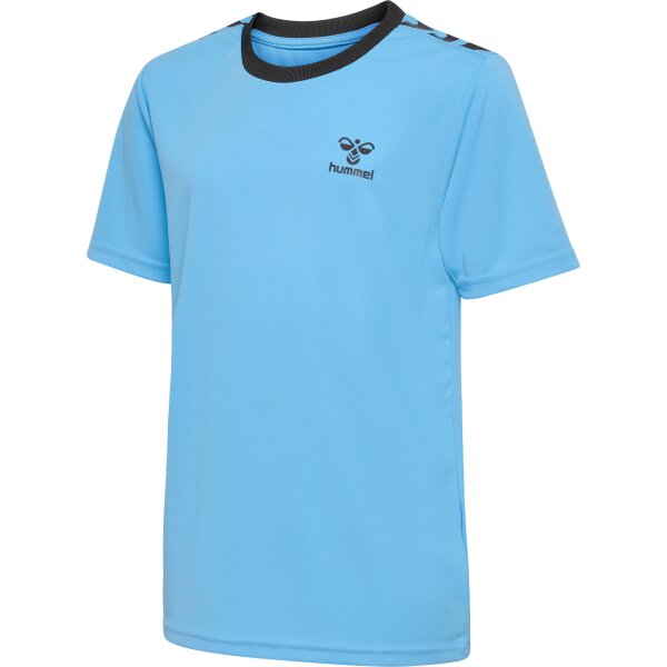 hummel Hmlstaltic Poly Trikot S/S Kids - Kinder - baltic sea