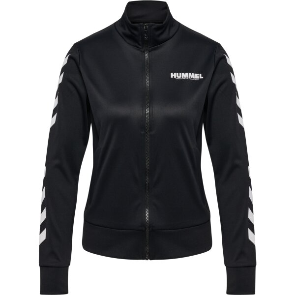 hummel Hmllegacy Evy Poly Zip Trainingsjacke Damen - black