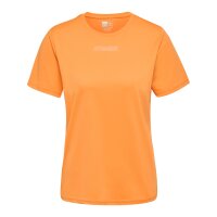hummel Hmlte Tola T-Shirt Damen - blazing orange