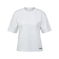 hummel Hmlmt Ultra Boxy Short T-Shirt Damen - white melange
