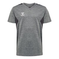 hummel Authentic PL Trikot Kurzarm Kinder - grey melange