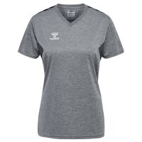 hummel Authentic PL Trikot Kurzarm Damen - grey melange