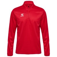 hummel Essential Half-Zip Trainingsjacke Unisex - true red
