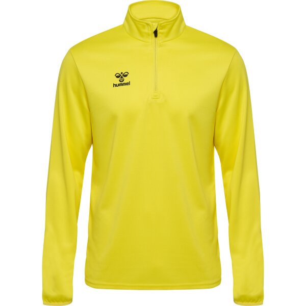 hummel Essential Half-Zip Trainingsjacke Unisex - blazing yellow