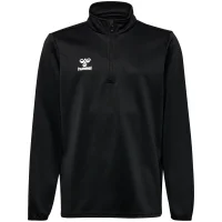 hummel Hmlessential Half-Zip Kinder - black