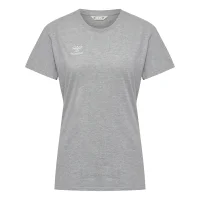 hummel Hmlgo 2.0 T-Shirt S/S Damen - grey melange