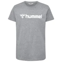 hummel Hmlgo 2.0 Logo T-Shirt S/S Kinder - grey melange