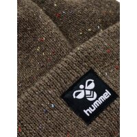 hummel hmlStone Beanie Strickmütze Kinder - major brown