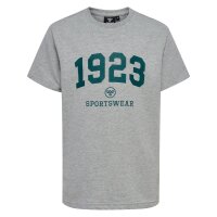 hummel Hmlnipps T-Shirt S/S Jungen - light grey melange