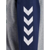 hummel Hmlnipps T-Shirt L/S Jungen - light grey melange