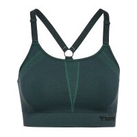 hummel Hmlmt Power Seamless Sports Bra Damen - green gables