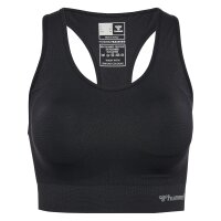 hummel Hmltif Seamless Padded Sports Bra Damen - black