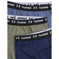 hummel Hmlnalle Boxers 3 Pak Jungen - bering sea