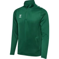 hummel Hmlcore Xk Half Zip Poly Sweatshirt - evergreen