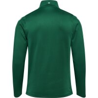 hummel hmlCORE XK Half Zip Poly Sweatshirt Unisex - evergreen
