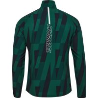 hummel Hmlcourt Aop Trainingsjacke Herren - rain forest