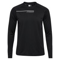 hummel Hmlcourt Light Weight T-Shirt L/S Herren - black