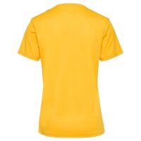 hummel Authentic PL Trikot Kurzarm Damen - sports yellow/true blue