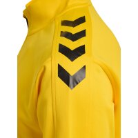 hummel Core XK Half Zip Poly Sweatshirt Unisex - sports yellow