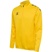 hummel Hmlcore Xk Half Zip Poly Sweatshirt - sports yellow
