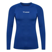 hummel Hmlbl Performance Tee L/S Herren - true blue