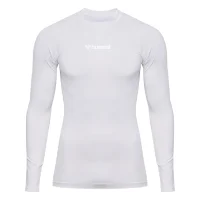 hummel Hmlbl Performance Tee L/S Herren - white