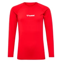 hummel Hmlbl Performance Tee L/S Kinder - true red