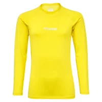 hummel Hmlbl Performance Tee L/S Kinder - blazing yellow