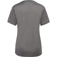 hummel Hmlessential Trikot S/S Damen - steel gray